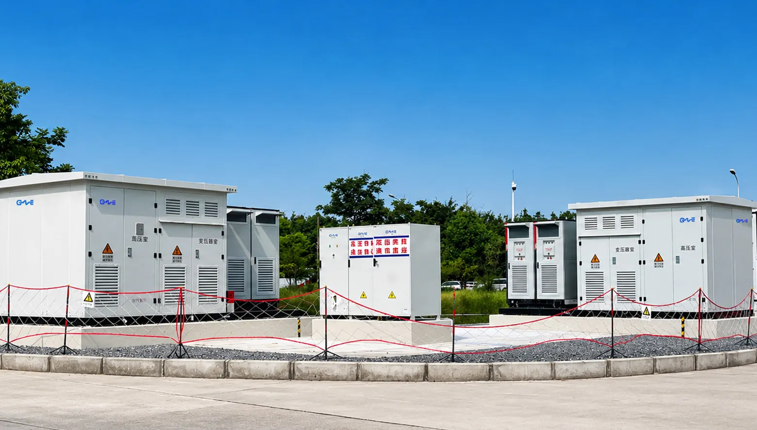 Utility-Scale ESS in in Chongqing Ford Industrial Park, China